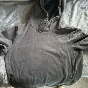 Faded black Abercrombie hoodie